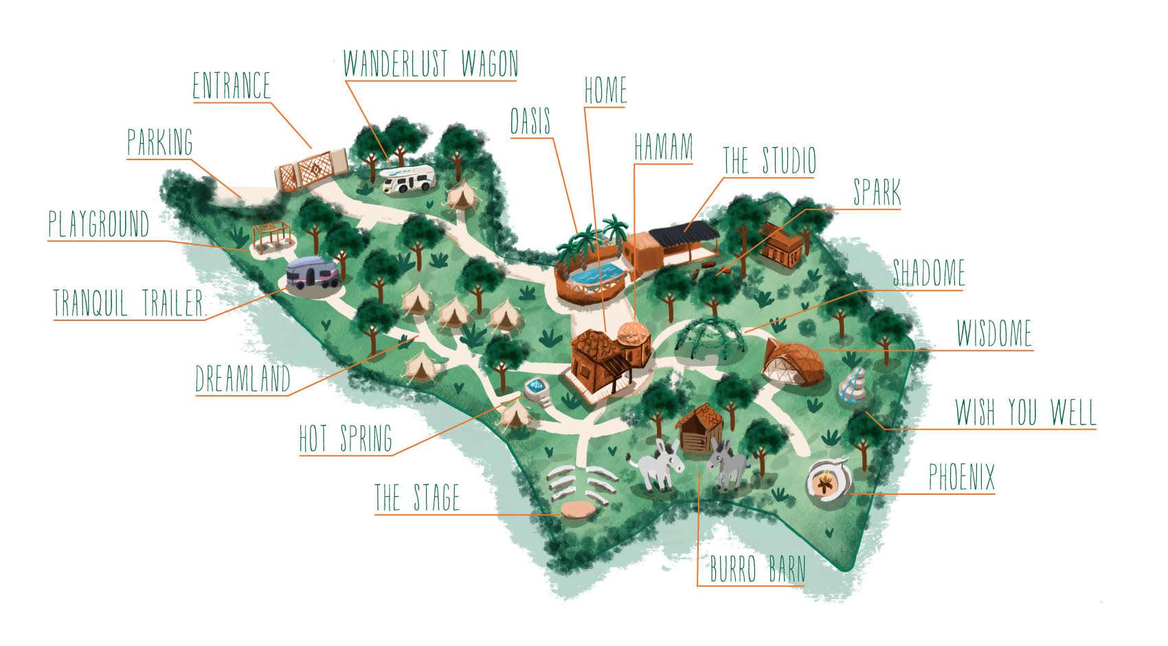 Map Costa del Soul Experience